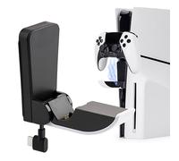 NiTHO Mini Caricatore Pieghevole per Console PS5 Slim, Compatibile con Controller PS5 e PS5 Edge, Base di Ricarica Verticale USB-C per PS5 Slim Console