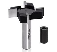 NITOMAK - Fresa per fresa a fresa CNC con gambo da 1,2 cm, per appiattimento lastre e fresa per fresatura e piallatura del legno, utensili per la lavorazione del legno