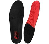 Nitras 700C Solette per Scarpe - Comfort Lavoro - Solette Anatomiche - Traspirante e Antistatico - Uomo Donna - Nero Rosso 47 EU