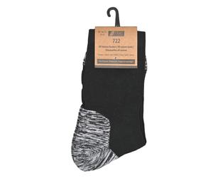Nitras Calzini per tutte le stagioni - Confezione da 2 Cotone/poliestere/elastan 47/50 nero