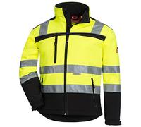 Nitras Giacca da uomo Motion Tex Viz Softshell, giallo fluo, 5XL