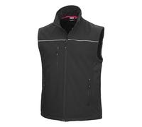 Nitras Motion Tex Light - Gilet in softshell Poliestere/elastan L nero