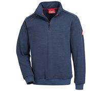 NITRAS Motion Tex Plus 7036 Jumper - Giacca a Maglia riscaldante per Il Lavoro - Blu Scuro - XXL
