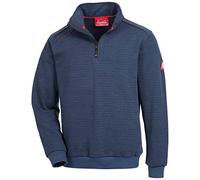 NITRAS Motion Tex Plus 7036 Jumper - Giacca a Maglia riscaldante per Il Lavoro - Blu Scuro - XXL