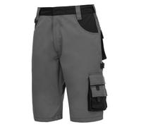Nitras Motion Tex Plus - Pantaloncini Poliestere/cotone 54 grigio/nero