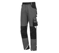 Nitras Motion Tex Plus - Pantaloni con cintura in vita Poliestere/cotone 50 grigio/nero