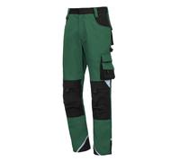 Nitras Motion Tex Plus - Pantaloni con cintura in vita Poliestere/cotone 58 verde/nero