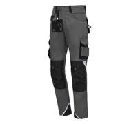 Nitras Motion Tex Pro FX - Pantaloni con cintura in vita Poliestere/cotone/elastan 46 grigio/nero