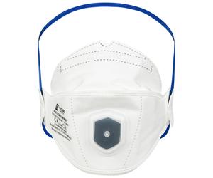 Nitras Safe Air Pro mascherina FFP2 con valvola, bianca