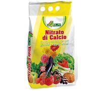 Nitrato di Calcio 4 Kg Concime Minerale Azotato 90% per Orti Giardino Tappeti Erbosi