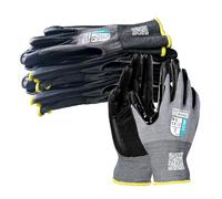 NITREX 221RF Guanto da lavoro Ultra Sottile, Livello di Taglio F, in Schiuma di Nitrile, taglia 10