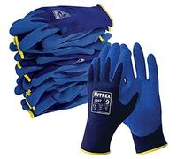 NITREX 299T Guanti Protettivi da Lavoro, confezione da 10 Paia, Taglia 8 - Guanti Antitaglio Classificati B - Guanti A Maglia Senza Cuciture con Rivestimento in Pile, Rivestimento Termico in Lattice.