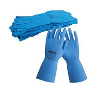 NITREX Unigloves 612 - Guanti protettivi in nitrile, resistenti agli agenti chimici, colore: Blu