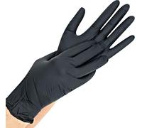 Nitrile Gloves Dark Hygostar XL Black