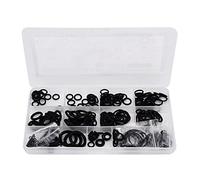 Nitrile O Kit ad anello 270pcs Assortimento rondelle di tenuta in gomma nera per protezione della linea elettrica della manutenzione per tubi automobilistici idraulica
