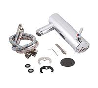 Nitrip Ottone Alimentazione a batteria Rubinetto automatico del sensore Miscelatore per acqua calda e fredda per lavandino del bagno Lavello della