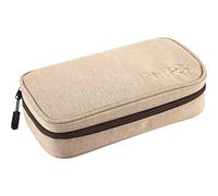 Nitro Astuccio XL INKL. Geo Dreieick & Stundenplan, Federmäppchen, Schlampermäppchen, Faulenzer Box, Federmappe, Stifte Etui,