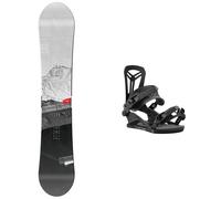 Nitro - Attacchi all-mountain per lo snowboard - Set Prime Raw 2024 - Grigio