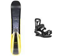 Nitro - Attacchi per snowboard - Pack Beast 2025 in Nylon - Nero Nero S,M,L,XL