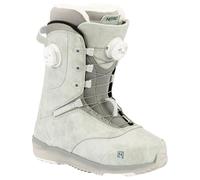 Nitro - Boots de snowboard all-mountain - Crown Boa Light Grey per Donne - Taglia 41 1/3 - Grigio