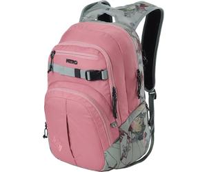 Nitro Chase - Zaino scolastico con organizer per la scuola, con scomparto per laptop da 17 pollici, colore: rosa bosco, 35 l, Woodrose, 35L, Rucksack