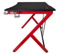 Nitro Concepts NC-GP-DK-010 scrivania per computer (Nitro Concepts D12 Gaming Desk - Black/Red) NEW
