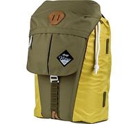 Nitro Cypress, zaino sportivo per università e tempo libero, streetpack con scomparto imbottito per laptop da 15" e chiusura a tunnel marino, coperchio, Golden Mud. (Oro) - 1171878054_1953_46 x 28 x 16 cm, 28 Liter