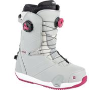 Nitro Dynasty Boa 24 all Mountain Freeride Premium Sistema di Allacciatura Rapida Step On Boot Snowboard, Barca Donna, Iron Wine
