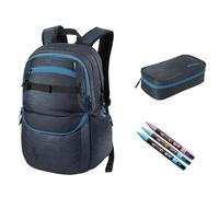 Nitro Future Hero Set con astuccio XL & POSCA Creative Marker, foschia, 35 l, Casual