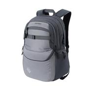 Nitro Future Hero - Zaino per la scuola con organizer per la scuola, con scomparto per laptop da 17 pollici, grafite, 35 l, Casual
