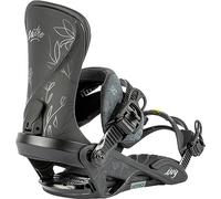 Nitro Ivy - Legatura per snowboard, da donna, Ultra Black New, S/M