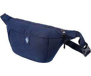 Nitro Marsupio elegante con 2 scomparti, borsa da viaggio, borsa da viaggio, borsa a tracolla, per festival, 25 x 14 x 8 cm, cielo notturno