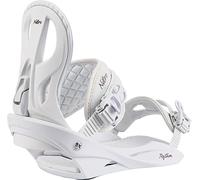 Nitro Rythm all Mountain Freestyle - Legatura per Snowboard, da Donna, Colore: Bianco Plum, M