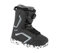 Nitro - Scarponi da snowboard - Droid Boa Black White Charcoal - Taglia Bambino 21.5 - Nero