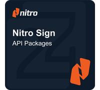 Nitro Sign API Packages 1 Anno 5000 - 9999 Package
