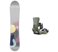 Nitro - Snowboard uomo all-mountain - Nova 2026 per Donne in Legno - Taglia 144 cm - Grigio