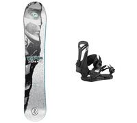 Nitro - Snowboard uomo all-mountain - Pack Alternator X Volcom 2026 in Legno - Blu