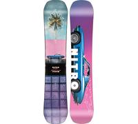 Nitro Snowboards Mini Thrills, Jugend Freestyle Snowboard, Twin-Snowboard, Parcheggio, Colorato, 143