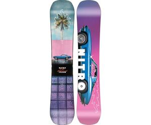 Nitro Snowboards Mini Thrills, Jugend Freestyle Snowboard, Twin-Snowboard, Parcheggio, Colorato, 143