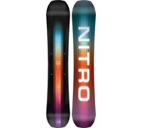 Pack snowboard Nitro Team 25 + Attacchi Sci - Nero / Multicolore - Größe 155 - 2025
