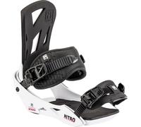 Nitro STAXX '23 - Legame per snowboard da uomo, colore bianco, M