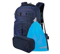 Nitro Superhero, zaino per la scuola, zaino, cintura in vita rimovibile, base robusta, borsa termica, borsa per laptop, borsa sportiva o borsa sportiva e custodia per matite, cielo notturno, (30L) EU,