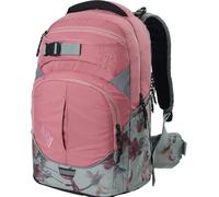 Nitro Superhero, zaino per la scuola, zaino, cintura in vita rimovibile, base robusta, borsa termica, Rosa in legno., 30 l, Casual