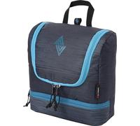 Nitro Travel Kit elegante borsa da viaggio con scomparto extra inferiore per la toilette da appendere, con molti scomparti per viaggi e campeggio, 25 x 24 x 11 cm, Haze, multicolore, Kit da viaggio