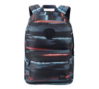 Nitro Urban Plus, Old School Daypack con scomparto imbottito aggiuntivo per laptop, streetpack, zaino per la scuola, zaino con scomparto laterale per bottiglie Acid Dawn