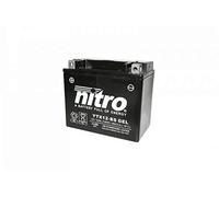 Nitro ytx12 BS Gel - N ytx12 BS Gel AGM chiusa, Schwartz, dimensione Na