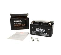 Nitro YTZ10S-N - Batteria ermetica con tecnologia AGM, per moto