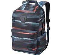 Nitro Urban Plus, Old School Daypack con scomparto imbottito aggiuntivo per laptop, streetpack, zaino per la scuola, zaino con scomparto laterale per bottiglie Acid Dawn
