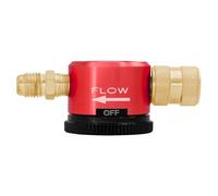 Nitrogen Purge Regulator Tool, 3-Mode Present Control Purged/Braze/Test, 1/4" Connector, Precise Pressure Adjustment, Ideal for HVAC Welding, Brazing, and Leak Testing