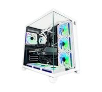 NitroPC - PC Gaming Estremo Gold Plus (AMD Ryzen 7 7700X 8/16 5.4GHz, RTX 5060 Ti 16GB, RAM 16GB, M.2 2TB, Windows 11 PRO, illuminazione RGB, WiFi) Computer fisso, PC Gamer (Bianco)